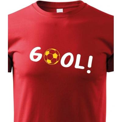 Dětské tričko Fotbal Gool ČervenáCanvas Dětské tričko Bezvatriko.cz 1562