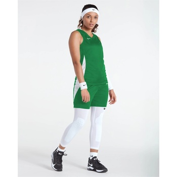 Nike Фланелка Nike Women's Performance Basketball Jersey - Pine Green/Wht
