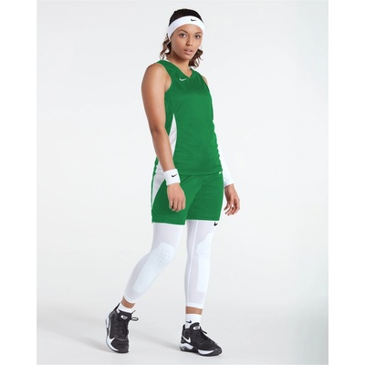 Nike Фланелка Nike Women's Performance Basketball Jersey - Pine Green/Wht