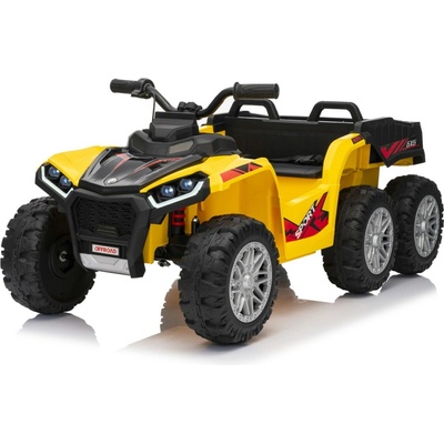 RKToys Dětská elektrická čtyřkolka Quad Sport TX ATV žlutá