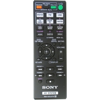 GENERAL SONY RM-ADU078 - съвместимо дистанционно управление на марката General (RM-ADU078)