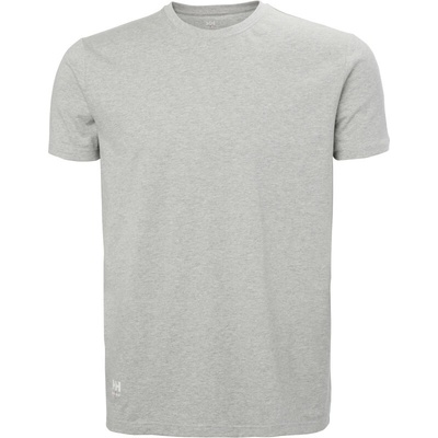 Helly Hansen Tričko Classic 2.0 79397 krátky rukáv Melír sivá