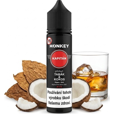 Monkey liquid Kapitán shake & vape 10 ml