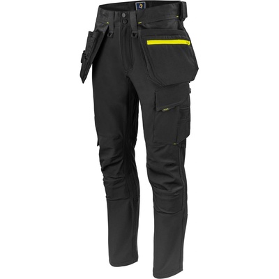 ProJob 5551 WAISTPANT STRETCH / Мъжки еластични работни панталони - черни 58 (64551M002o3)