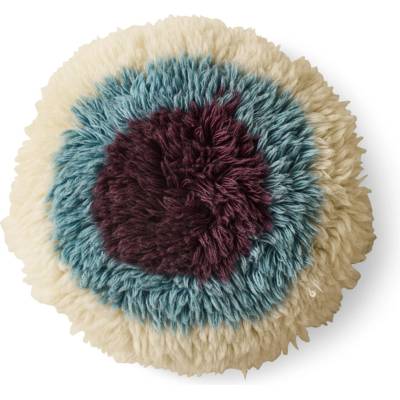 HK living Vlněný polštář Fluffy Eye Catcher 40 cm