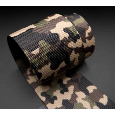 Polypropylénový popruh army, extra odolný - šírka 4 cm