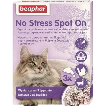Beaphar No Stress Spot On pre mačky 1,2 ml (3x 0,4 ml)
