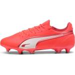 PUMA Мъжки футболни бутонки Puma King Match Soft Ground Football Boots Mens - Red