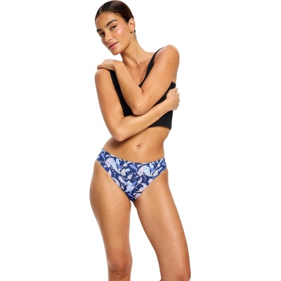 Modibodi menštruačné nohavičky Seamfree Bikini Moderate Opulent Paisley Navy