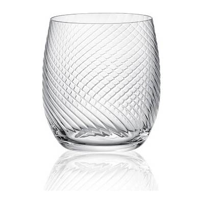 Bohemia Crystal Crystalex Sklenice na nealko whisky a rum Club Flow 6 x 300 ml