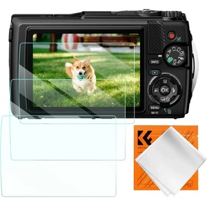 K& F Concept Протектор за LCD дислпей за Olympus TG-7, TG-6, TG-5, TG-4 стъкло 0, 3 mm 3бр