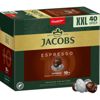 Douwe Egberts Jacobs Espresso Intenso intensity 10 капсули за Nespresso 40 бр