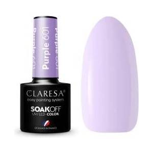 Claresa Claresa Soak Off UV/LED Purple Gel Polish 601 5g