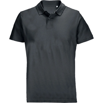 Sol´s Collection polokošile Pulse piqué krýtký rukáv unisex COT25450235601-mouse grey