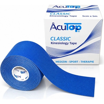 AcuTop tejp tmavo modrá 5 cm x 5 m