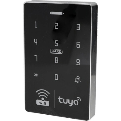 Klávesnice, PIN, RFID, karta, ovládané přes TUYA app