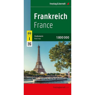 Automapa Francie 1:800 000