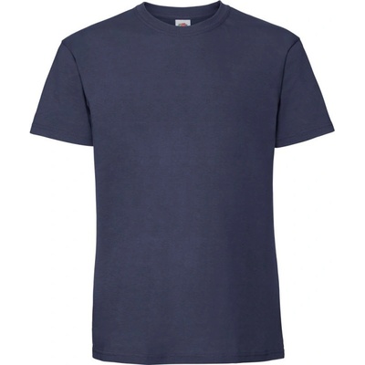 Fruit of the Loom tričko Iconic 195 T krátký rukáv pánské zelené lahvově