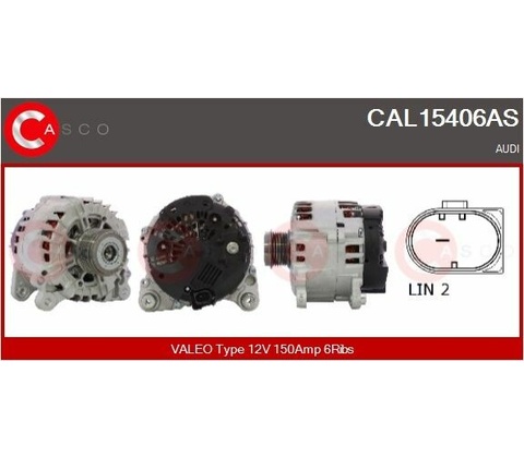 ALTERNATOR 12V 150A