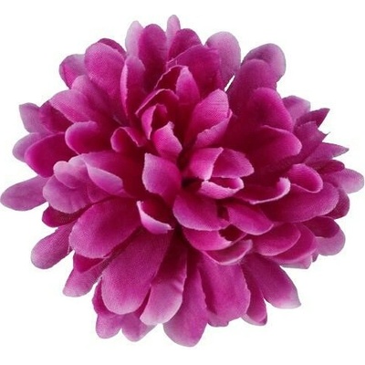 Umelá chryzantéma burgundy 10 cm