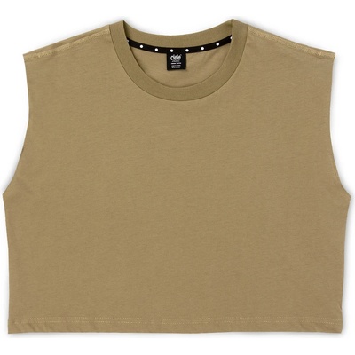 Ciele Athletics Дамски потник с широка презрамка Ciele Athletics Women's OR Tank Cropped Tank top - Canvas (916-6323-0112)