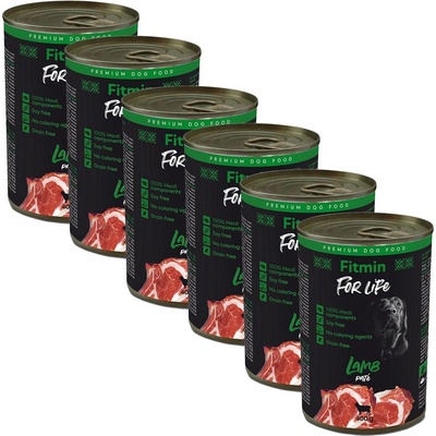 Fitmin Консерва Fitmin For Life LAMB пате 6 x 400 г