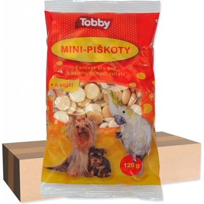 Tobby Piškoty mini 120 g – Zboží Mobilmania