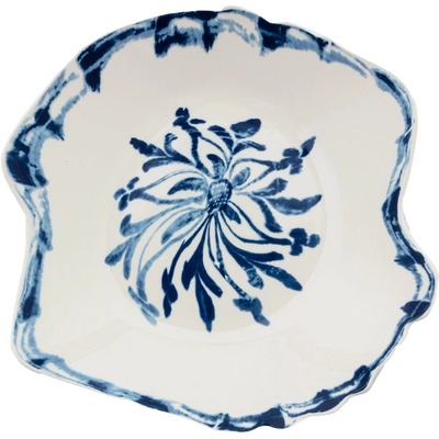 Seletti Hluboký talíř DIESEL CLASSICS ON ACID TALAVERA 25 cm modrá porcelán