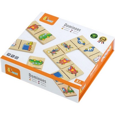 Viga Dřevěné domino: Auta 12ks