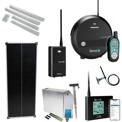 Fencee Chytrá Farma solární ohradník - Kompletní bezpečnostní schránka + 7J chytrý zdroj, Gateway a Monitor