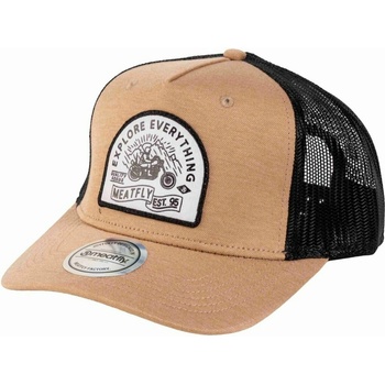 Meatfly шапка Corey Trucker Beige Explore | Черна | Meatfly | Cheren | МЪЖЕ | ONE SIZE