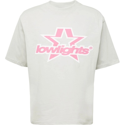 Low Lights Studios Тениска 'Superstar' сиво, размер M