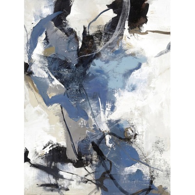 Malerifabrikken Картина с ръчно рисувани елементи 90x120 cm Blue Vibes - Malerifabrikken (952-100742-090120)