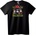 NOONEBRAND Тениска Halloween Парти - 7XL, Black