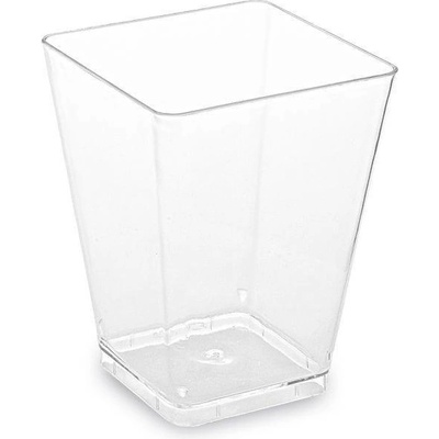 Fingerfood kelímok na panna cottu PS hranatý, číry, 58 × 58 × 76 mm, 160 ml – Wimex Wimex