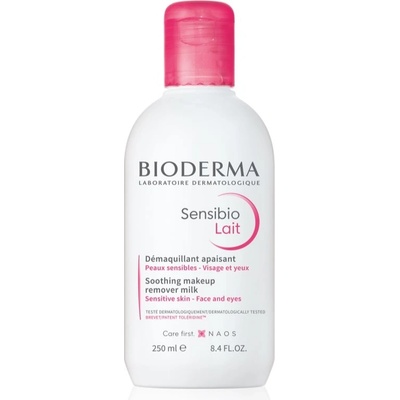 BIODERMA Sensibio Lait почистващо мляко за чувствителна кожа на лицето 250ml