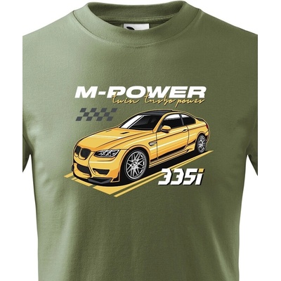 Dětské tričko M-Power 335i MilitaryCanvas Dětské tričko Bezvatriko.cz 3129
