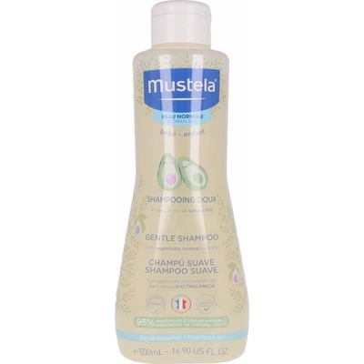 Mustela Bébé jemný šampon pro děti od narození 500 ml