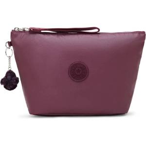KIPLING Несесер Kipling Naomi Pouch L 5L wash bag - Purple (Grape Wine Metallic)