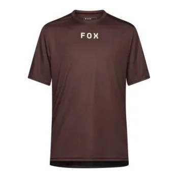 Fox pánsky Ranger Ss Wordmark Cocoa