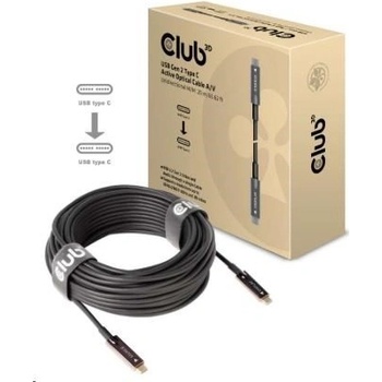 Club3D CAC-1589 USB 3.2 typ C Gen2, aktivní, (M/M), 20m