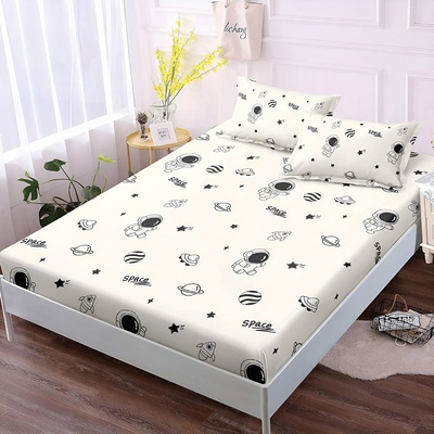 Долен чаршаф с ластик и две калъфки (за матрак 160x200) EmonaMall, 3 части - Модел S16818 (S16818-1200c9)