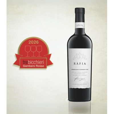 Cantina Santa Maria La Palma RÀFIA Vermentino Di Sardegna D.O.C. Linea Prestige suché bílé 2022 13% 0,75 l (holá láhev)