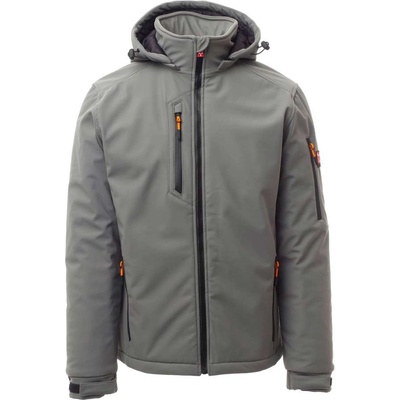 PAYPER creek pad s00330-0489 / Изолирано софтшел яке с подвижна качулка - опушено/черно xxl (s00330048913010xxl)