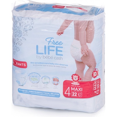 Ontex Group Bébé Cash Premium Pants 4 Maxi 8-15 kg 22 ks