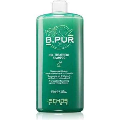 Echosline B. PUR PRE - TREATMENT SHAMPOO дълбоко почистващ шампоан за суха и непокорна коса 975ml