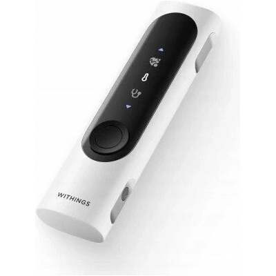 Withings BeamO - multifunkční zařízení pro sledování zdraví (teploměr, pulzní oxymetr, EKG, digitální stetoskop). Zdravotnický prostředek.