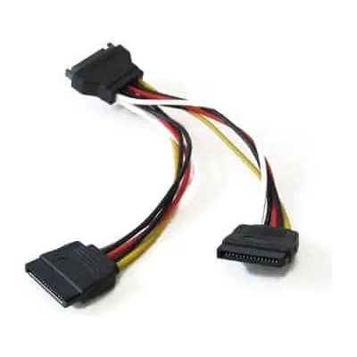 Кабелен преобразувател на захранването Kolink SATA PWR (мъжки) - 2x SATA PWR (женски) KKTSAP01S02 (KKTSAP01S02)