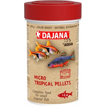 Dajana Micro Tropical pellets 250 ml