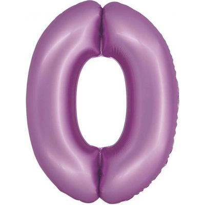 Godan balloons Chytrý fóliový balónek číslo 0 matná levandule 76 cm
